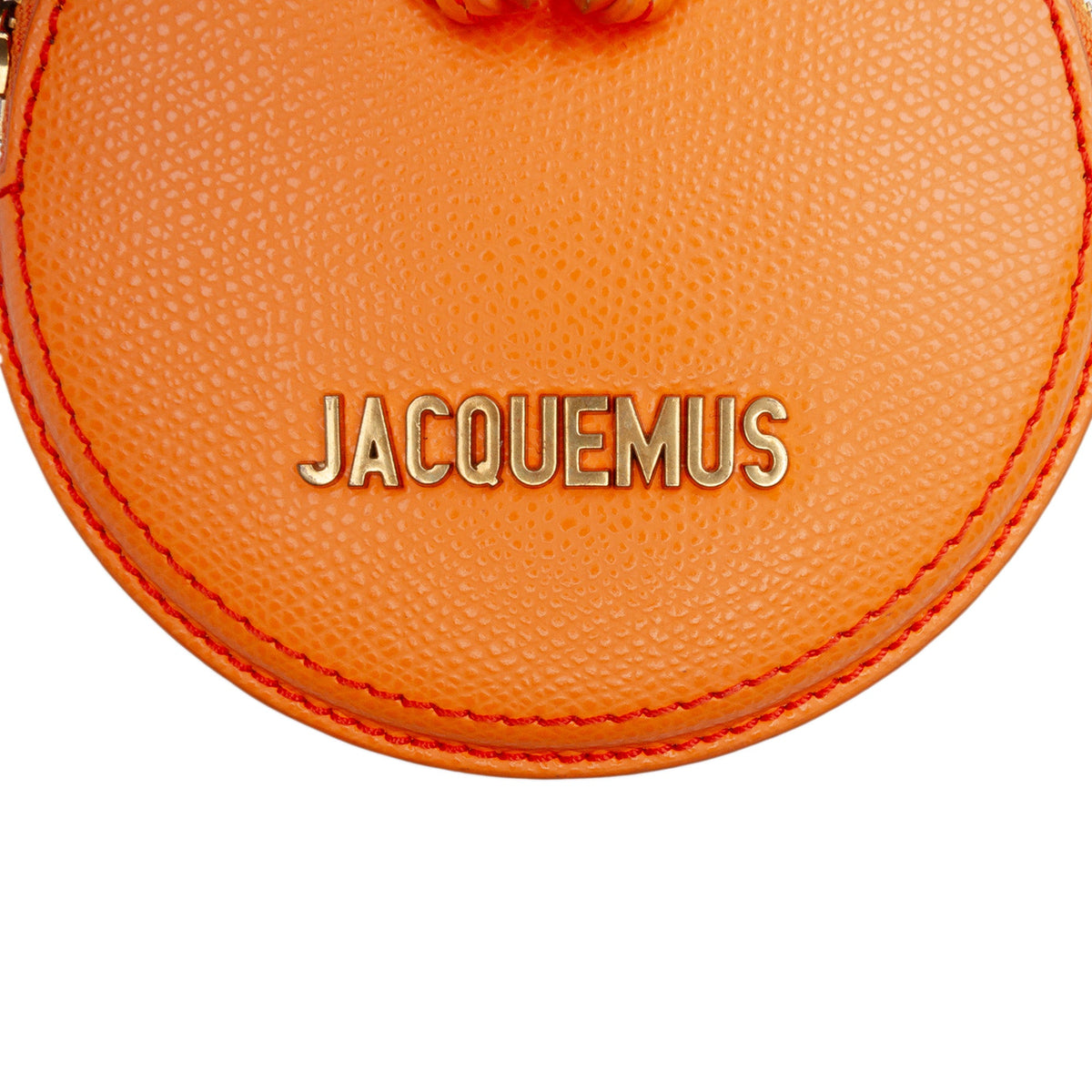Jacquemus Leather Le Pitchou Coin Purse on Strap