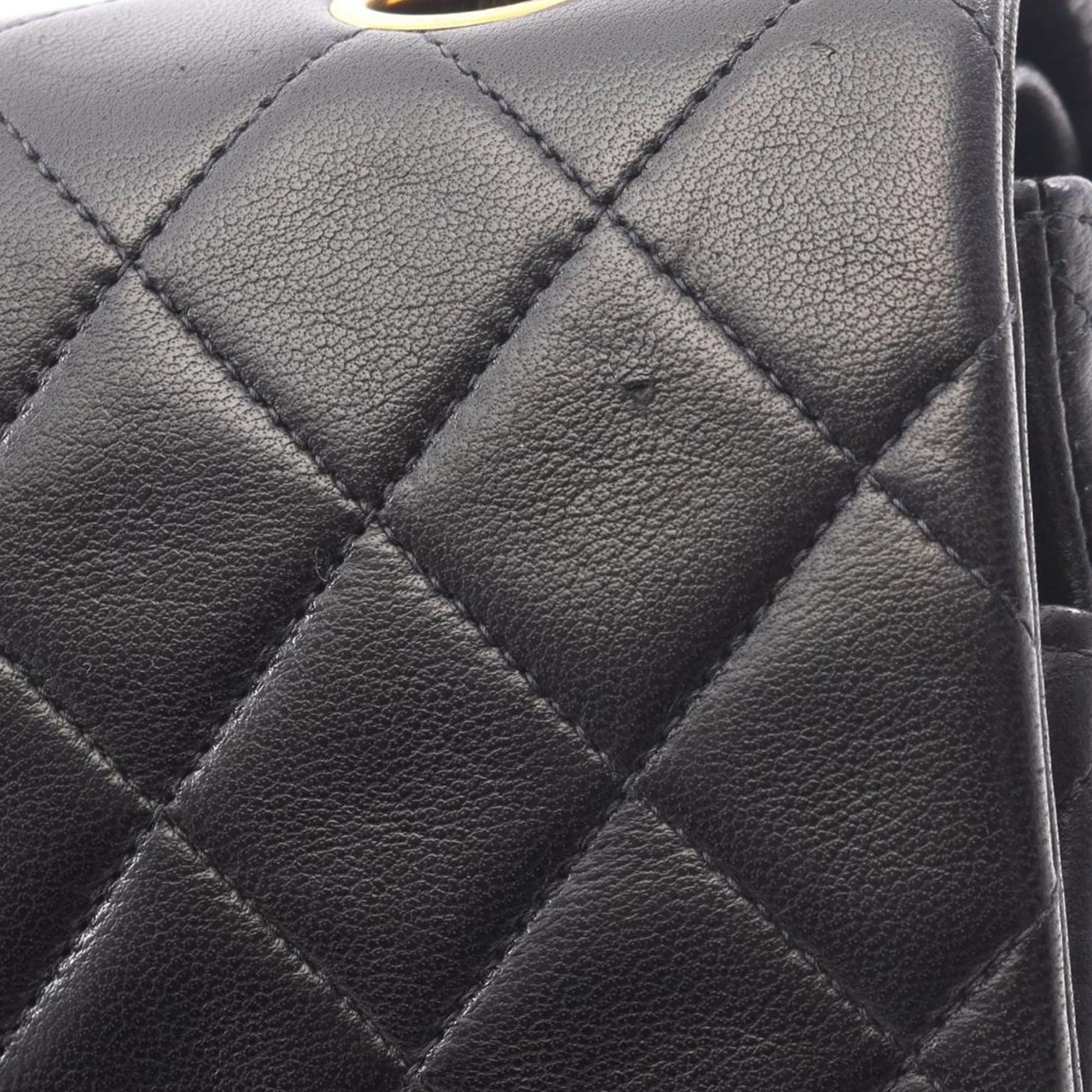 Chanel Medium Classic Lambskin Double Flap