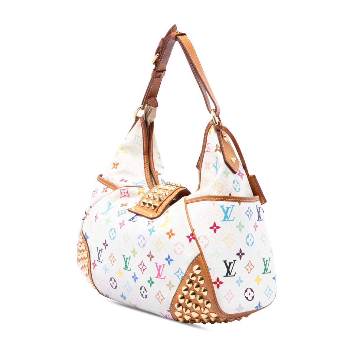 Louis Vuitton Monogram Multicolore Chrissie MM — White