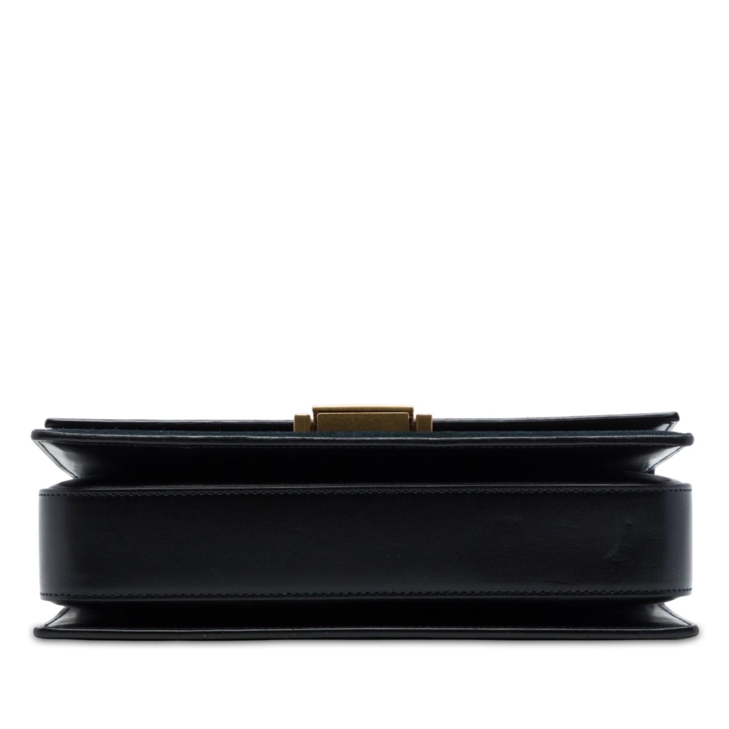 Saint Laurent Medium Calfskin and Leopard Printed Suede Bellechasse Bag