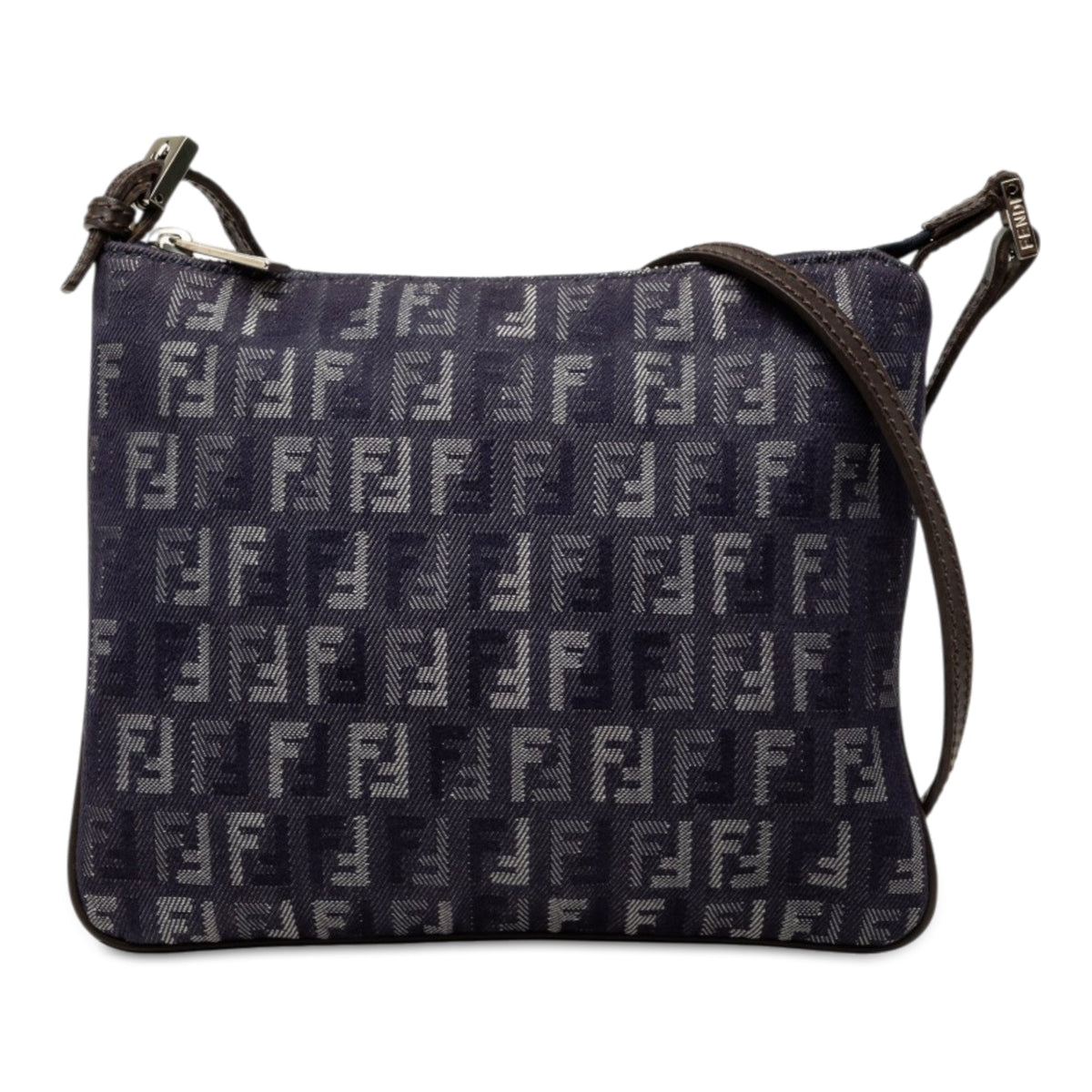 Fendi Zucchino Denim Crossbody