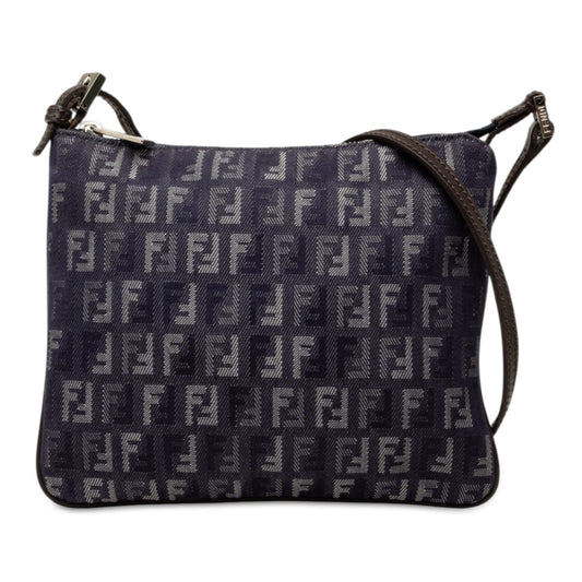 Fendi Zucchino Denim Crossbody