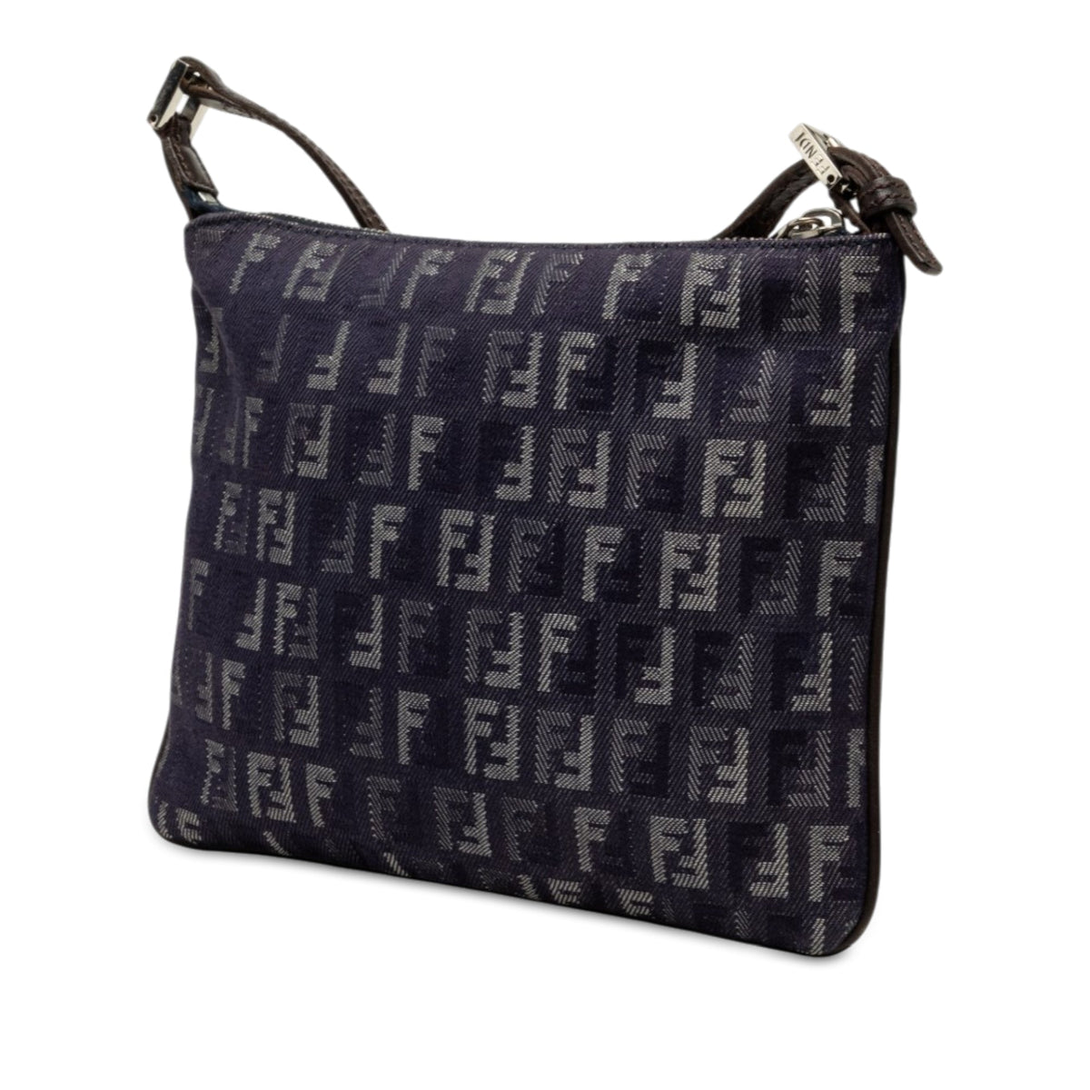 Fendi Zucchino Denim Crossbody