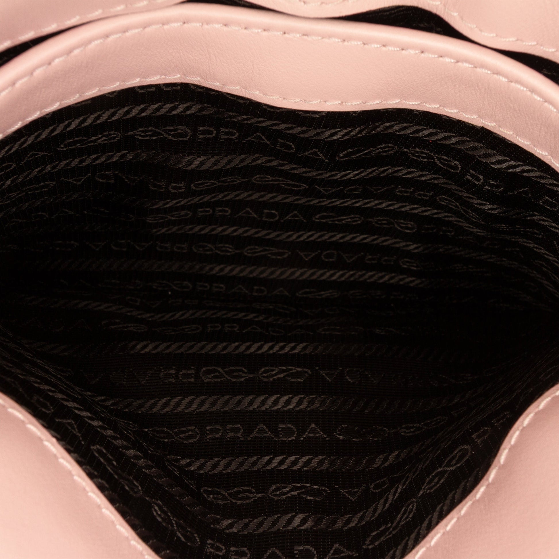 Prada Spazzolato Leather Cleo Flap Shoulder Bag