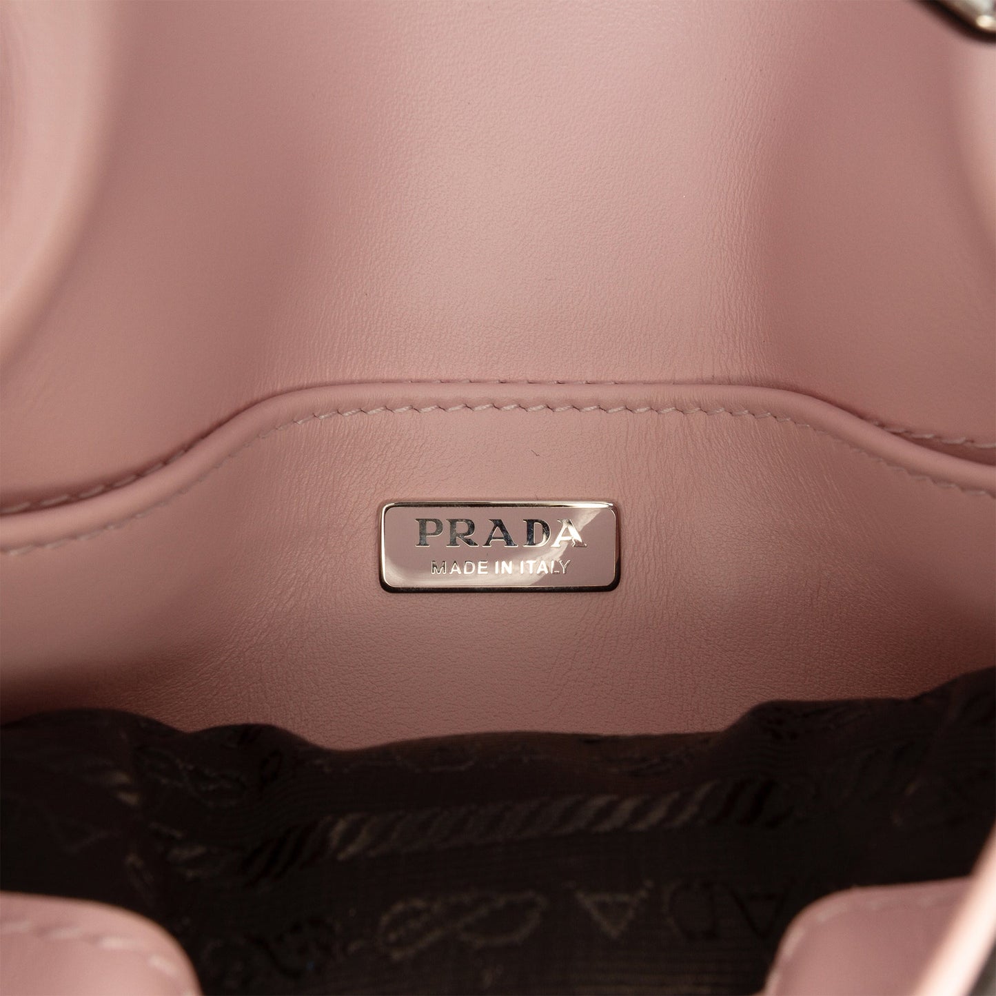 Prada Spazzolato Leather Cleo Flap Shoulder Bag