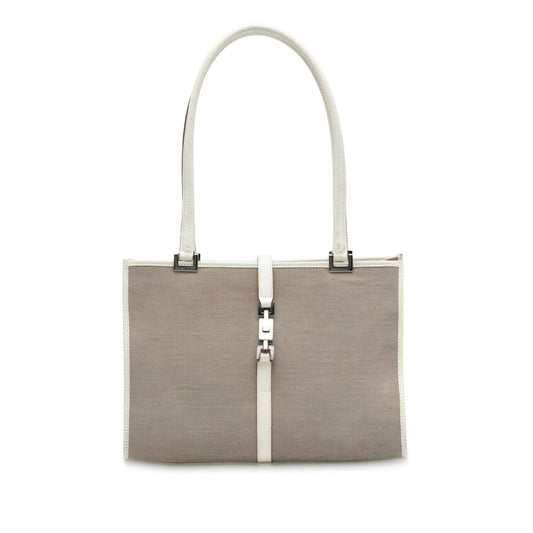 Gucci Canvas Jackie Tote