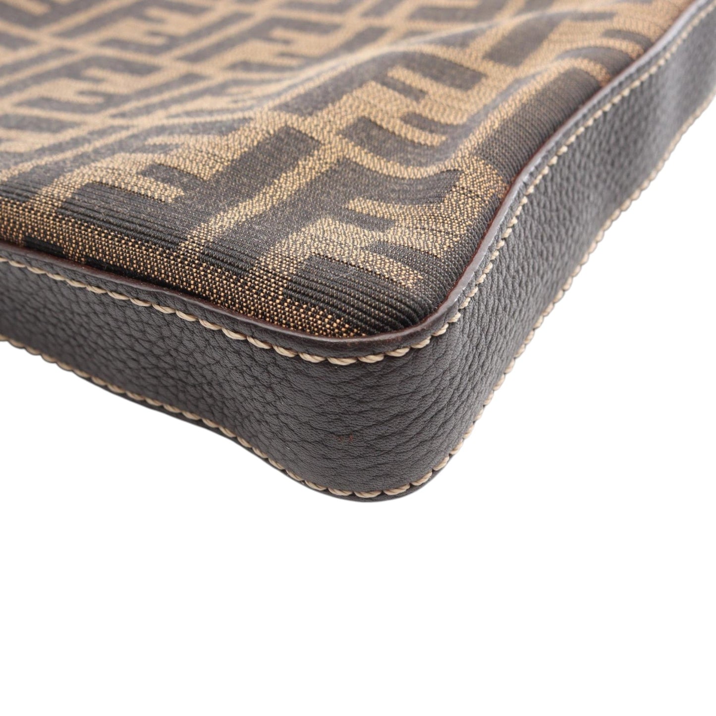 Fendi Zucca Canvas Selleria Crossbody