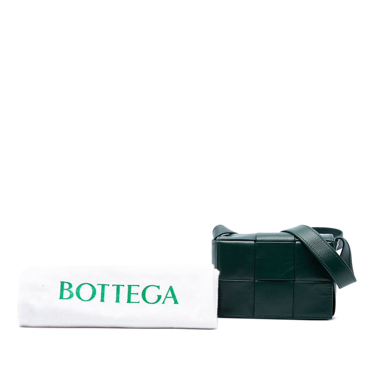 Bottega Veneta Candy Nappa Intrecciato Cassette Crossbody