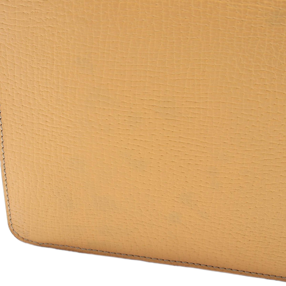 LOEWE Textured Leather Barcelona Top Handle Bag — Yellow