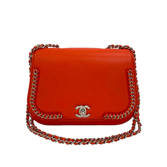 Chanel Small Calfskin Braided Chic Flap