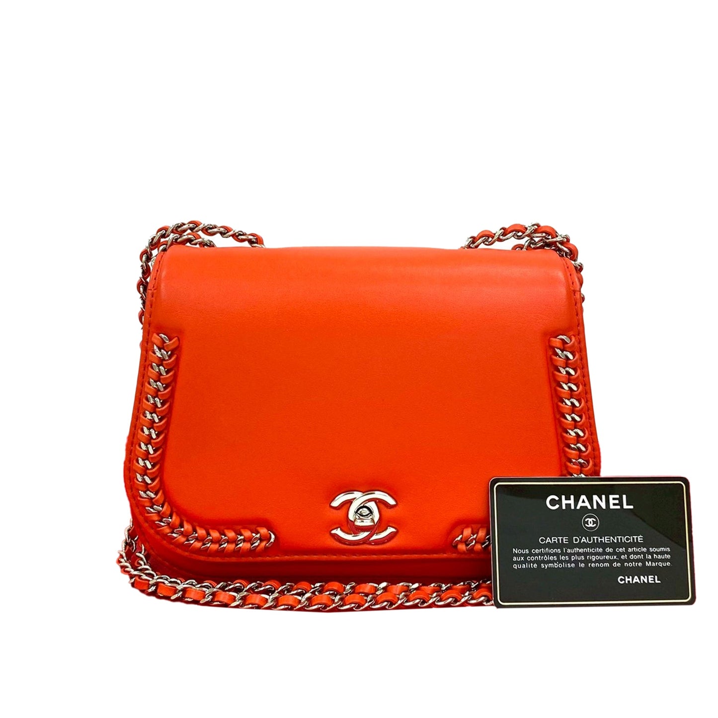 Chanel Small Calfskin Braided Chic Flap