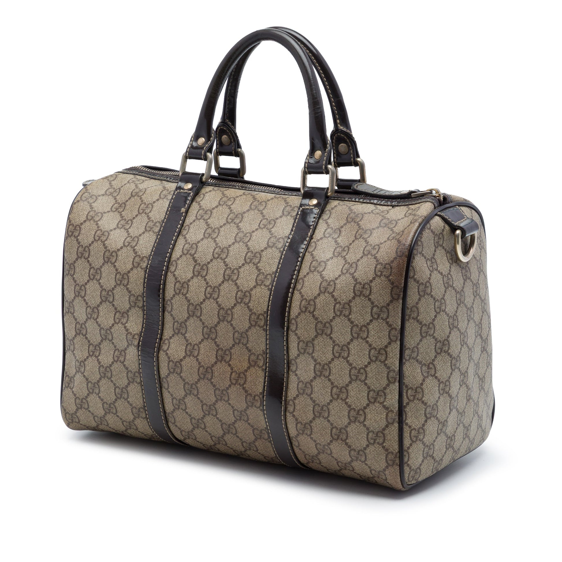 Gucci Medium GG Supreme Joy Boston Bag