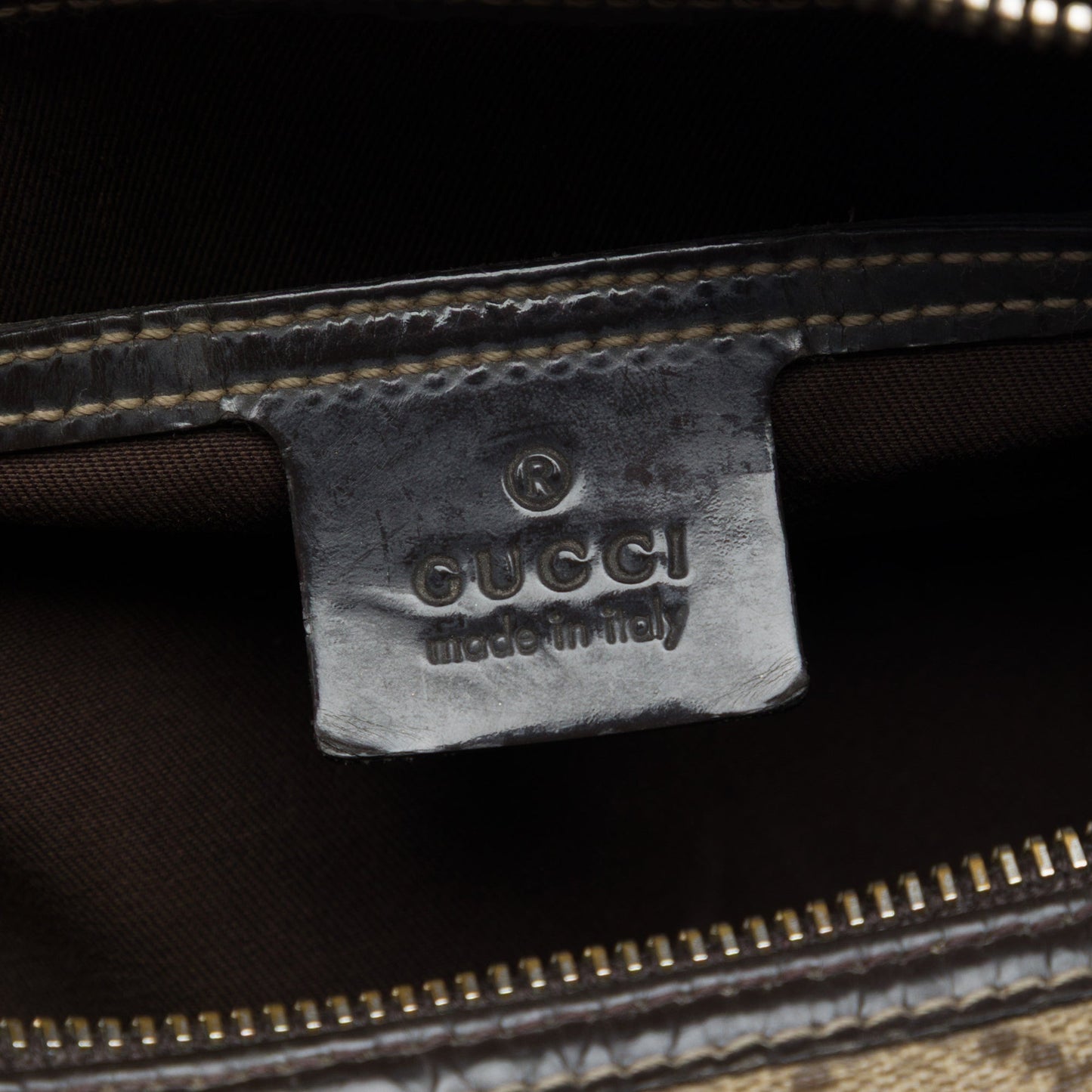 Gucci Medium GG Supreme Joy Boston Bag