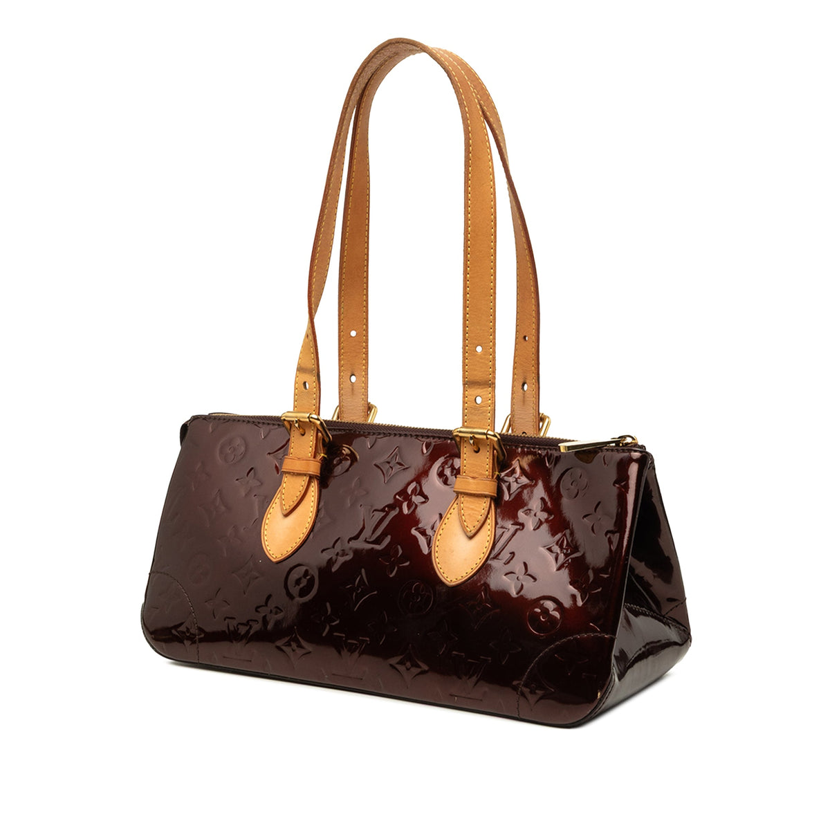 Louis Vuitton Monogram Vernis Rosewood Avenue — Red