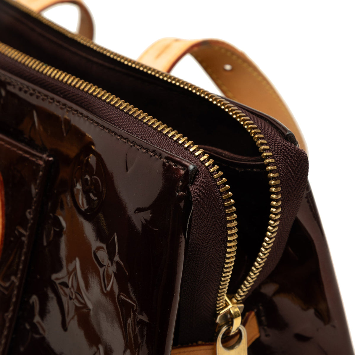 Louis Vuitton Monogram Vernis Rosewood Avenue — Red