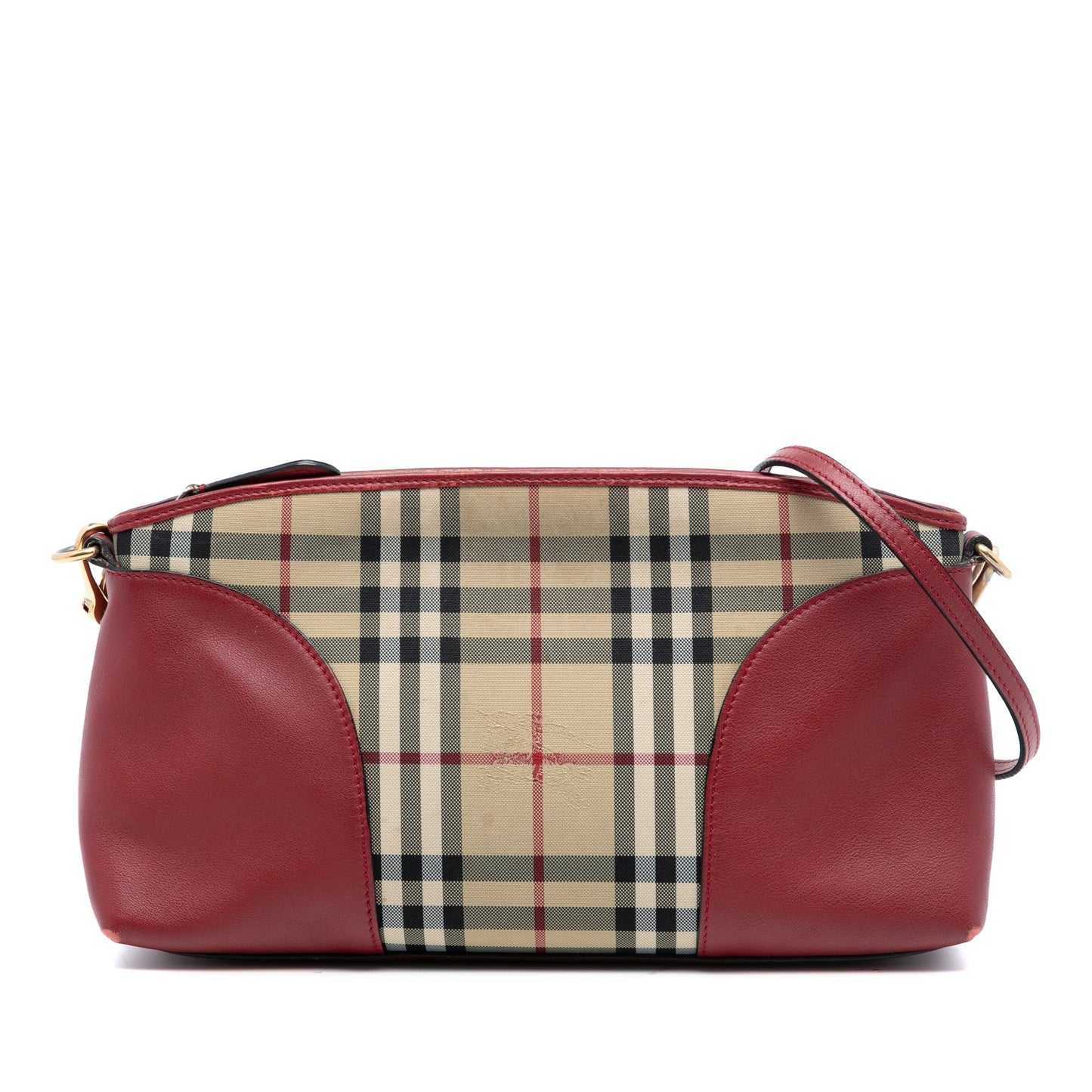 Burberry Haymarket Check Coated Canvas Chichester Crossbody