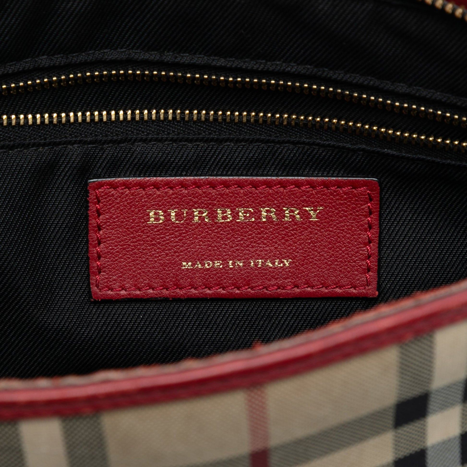 Burberry Haymarket Check Coated Canvas Chichester Crossbody