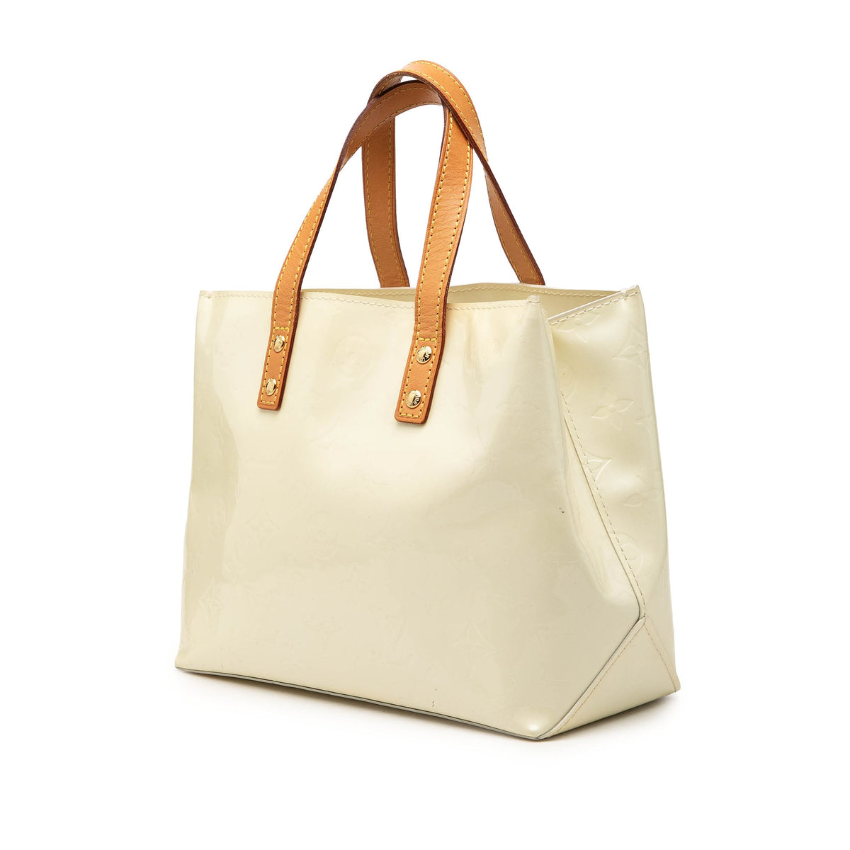 Louis Vuitton Monogram Vernis Reade PM — White