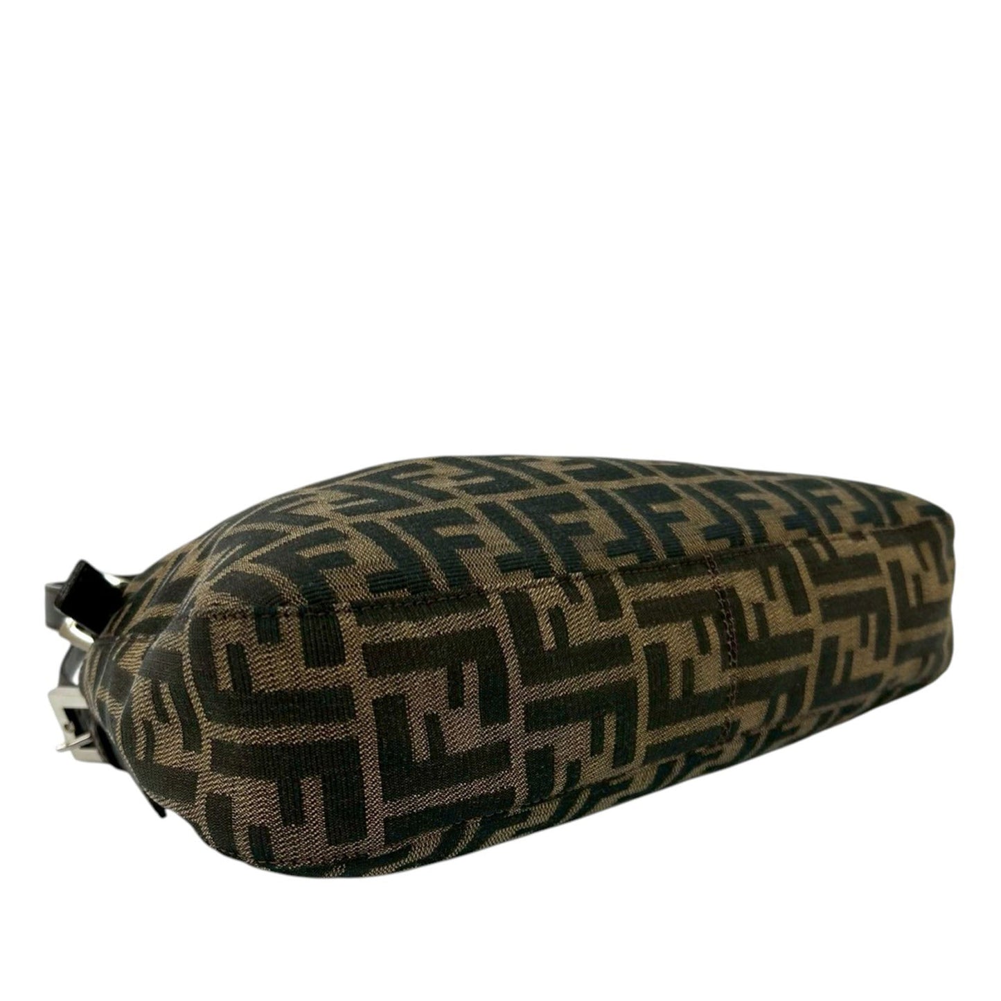 Fendi Zucca Canvas Shoulder Bag