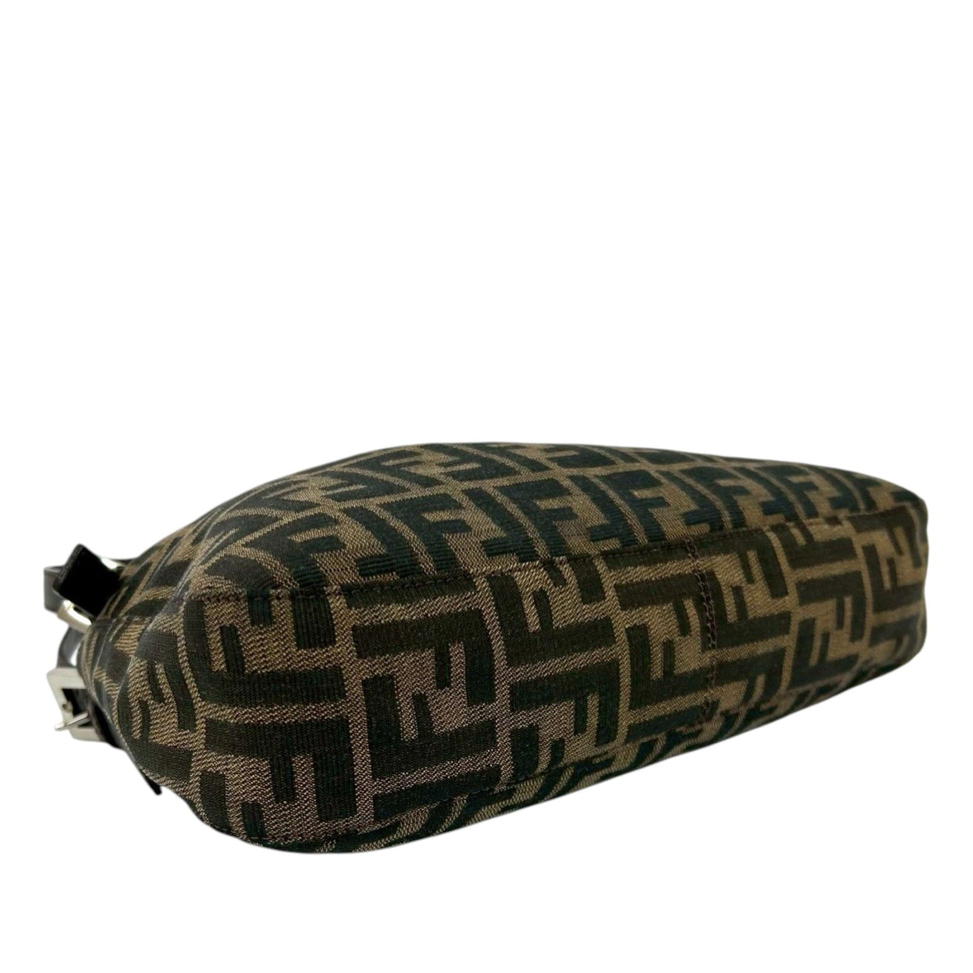 Fendi Zucca Canvas Shoulder Bag