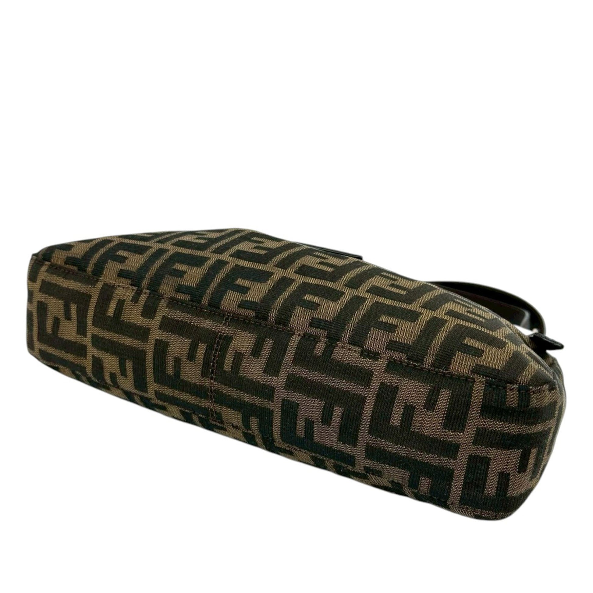 Fendi Zucca Canvas Shoulder Bag
