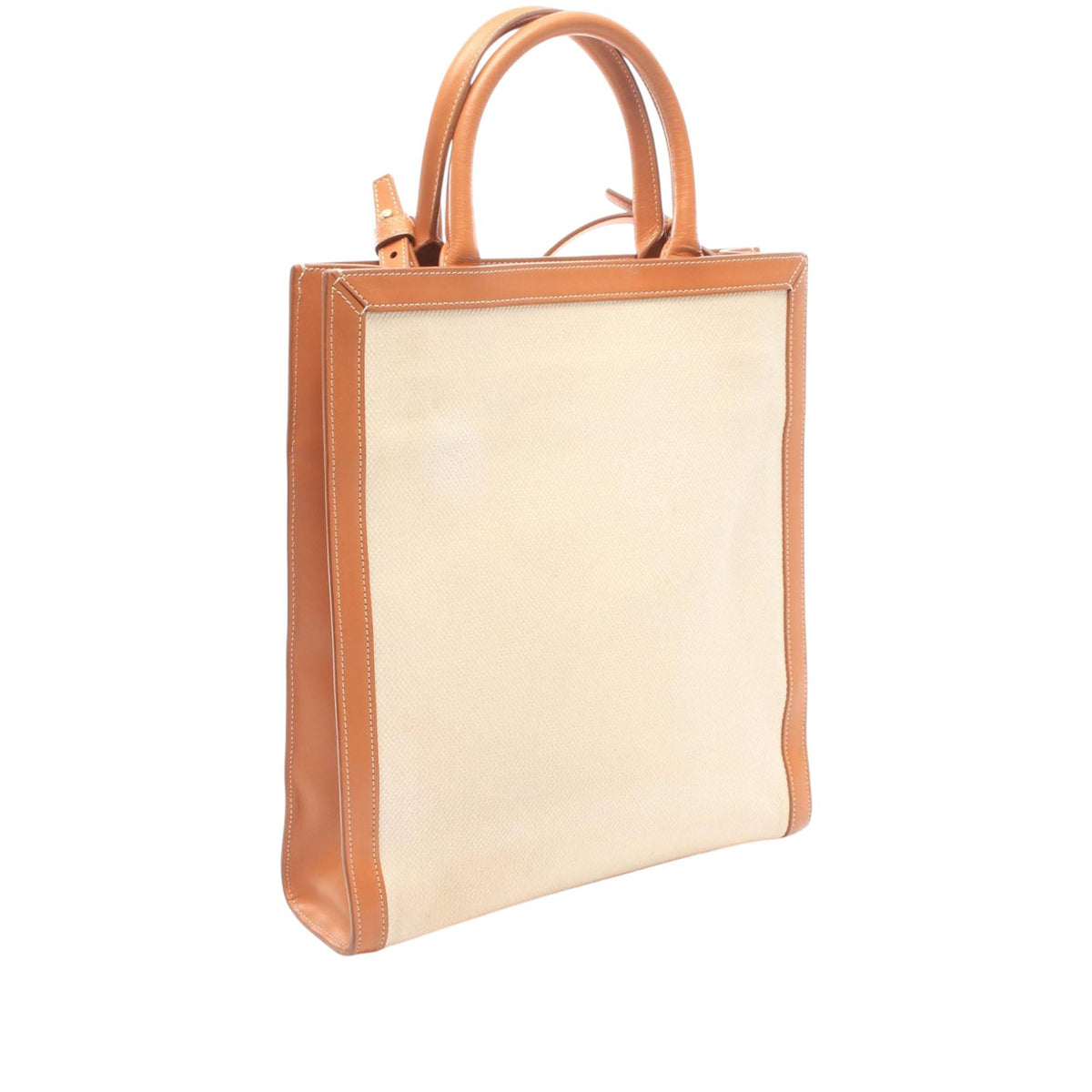 Celine Small Vertical Cabas Satchel — Beige