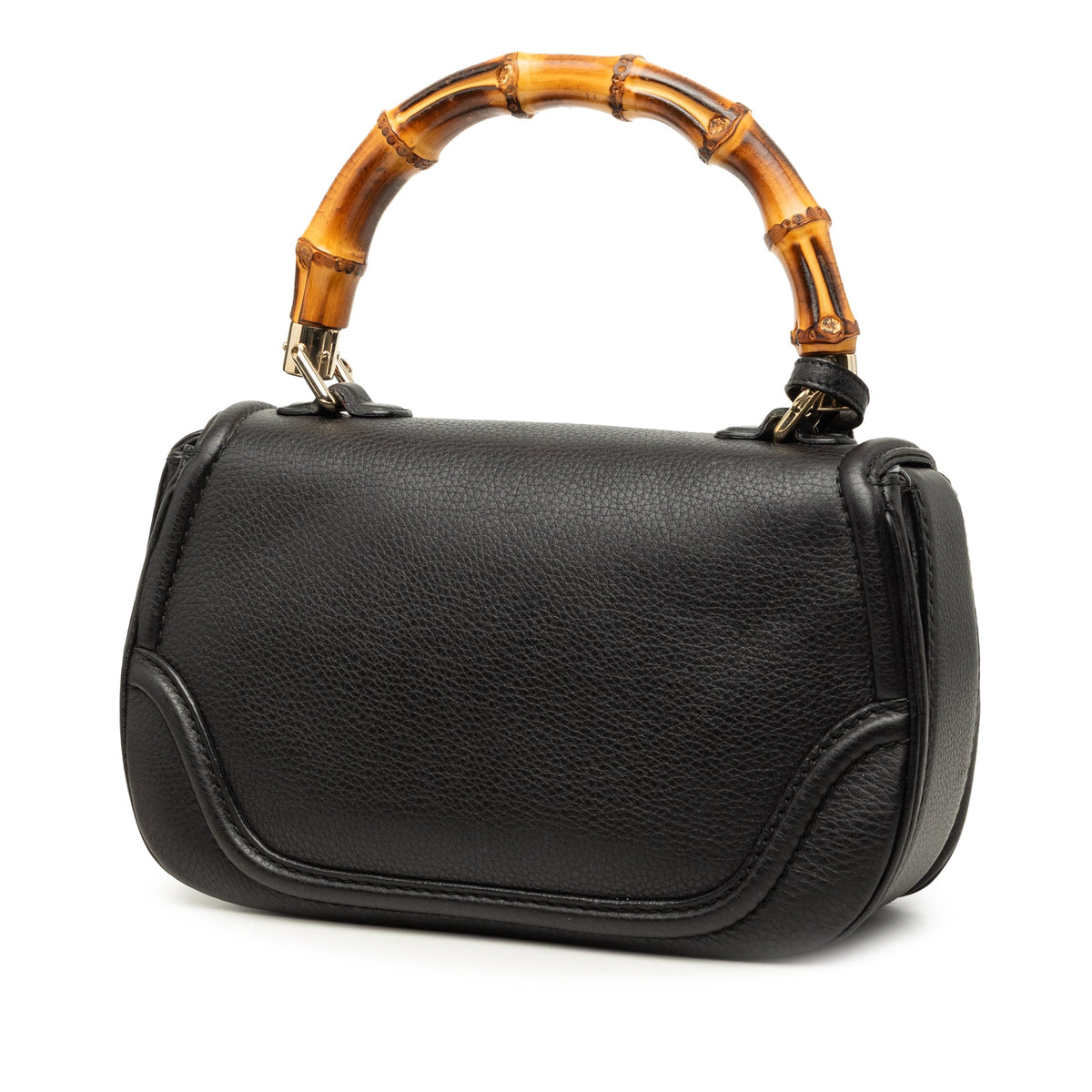 Gucci Medium Calfskin New Bamboo Satchel