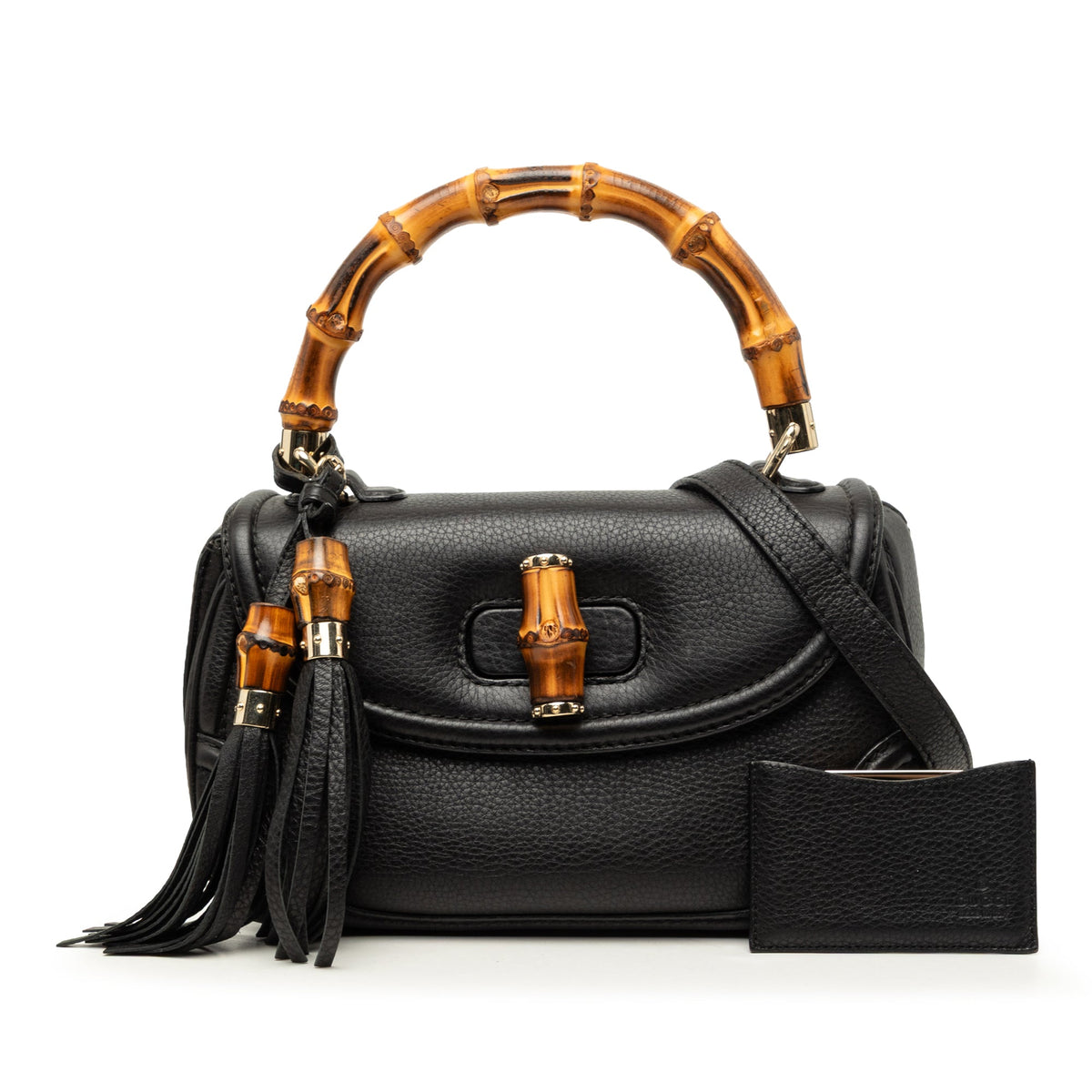 Gucci Medium Calfskin New Bamboo Satchel