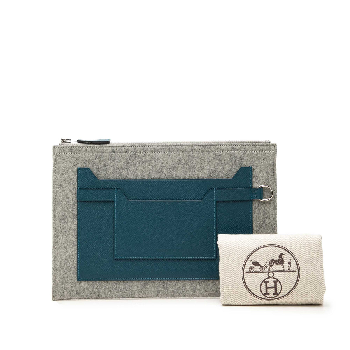 Hermès Epsom and Felt Toodoo 29