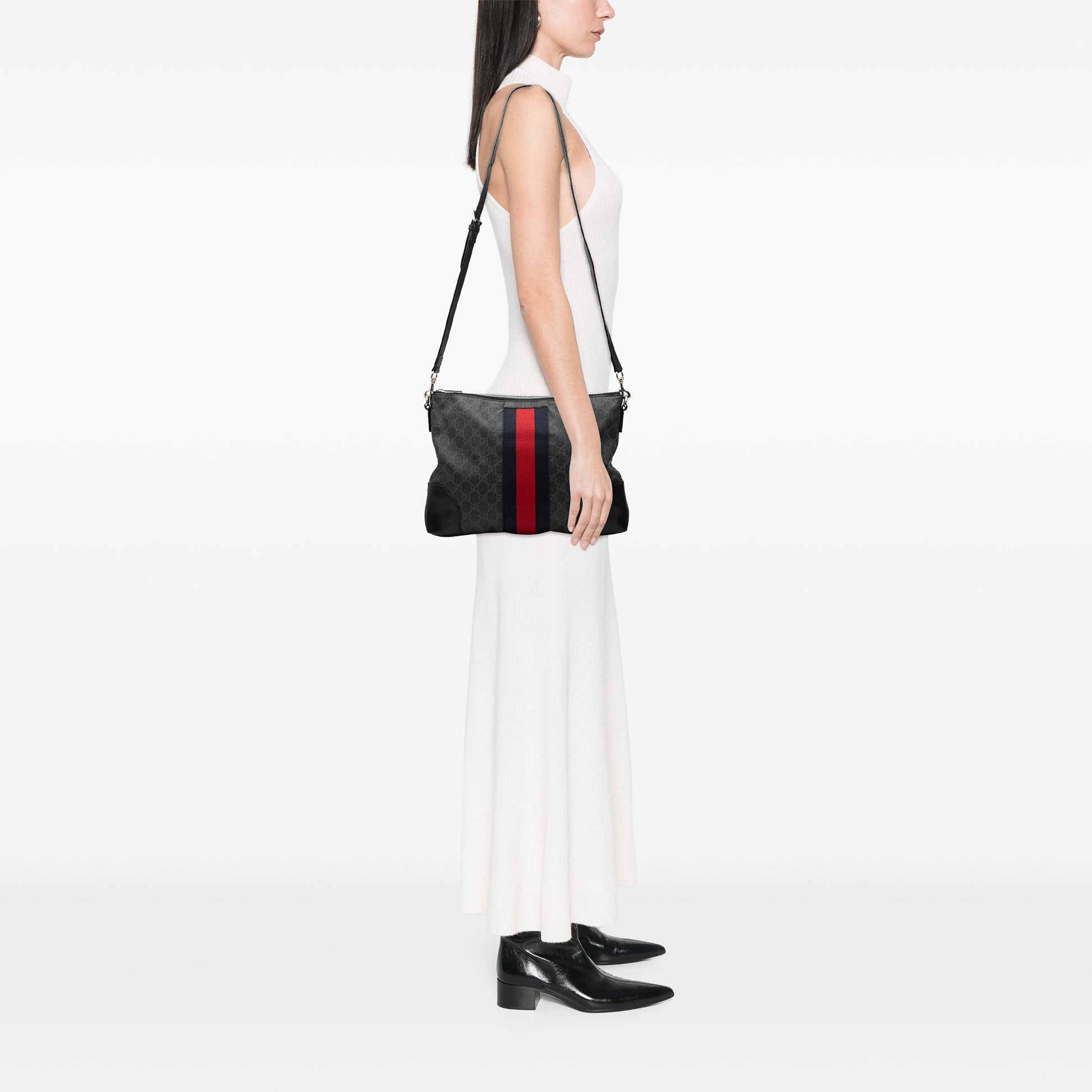 Gucci GG Supreme Web Crossbody