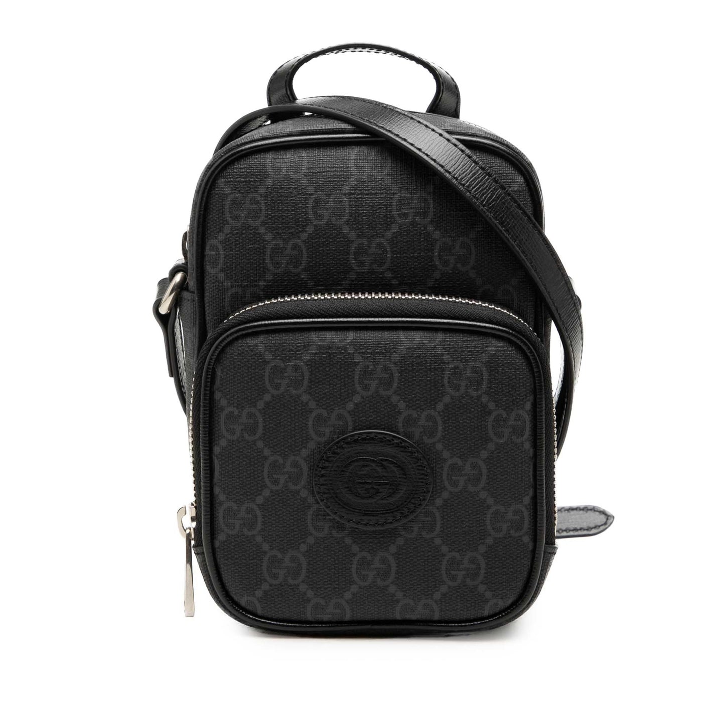 Gucci Mini GG Supreme Interlocking G Satchel