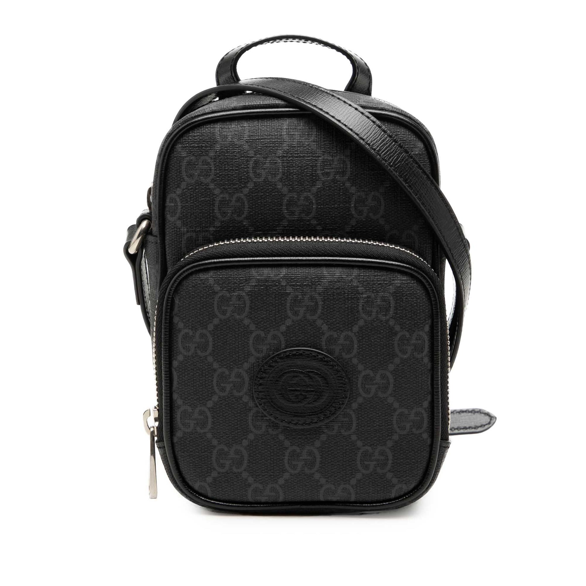 Gucci Mini GG Supreme Interlocking G Satchel