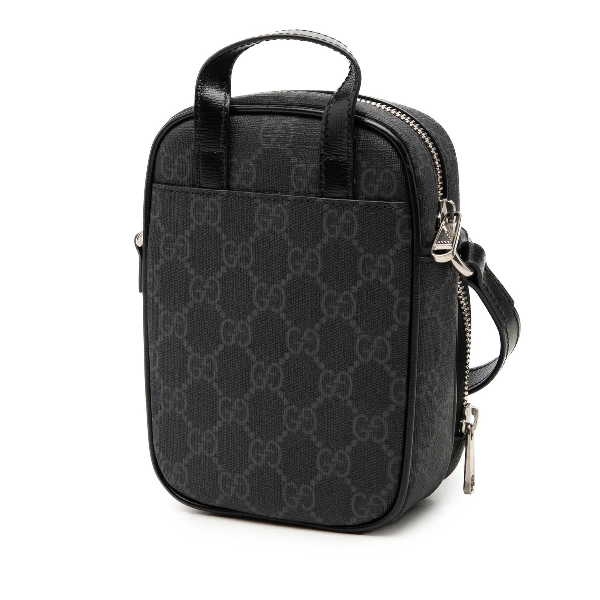 Gucci Mini GG Supreme Interlocking G Satchel