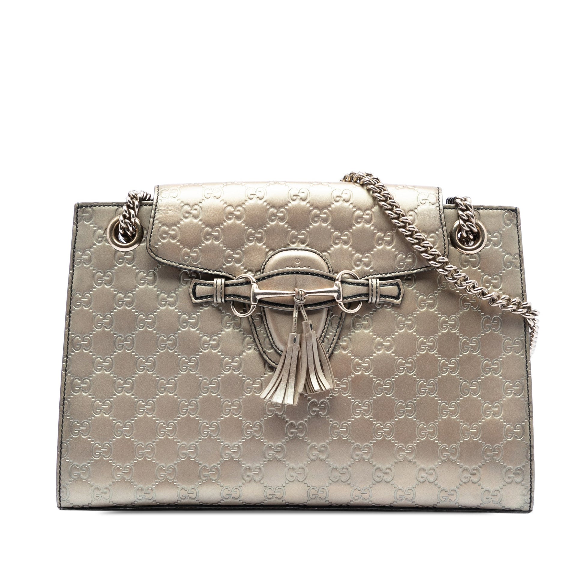 Gucci Large Guccissima Emily Shoulder Bag