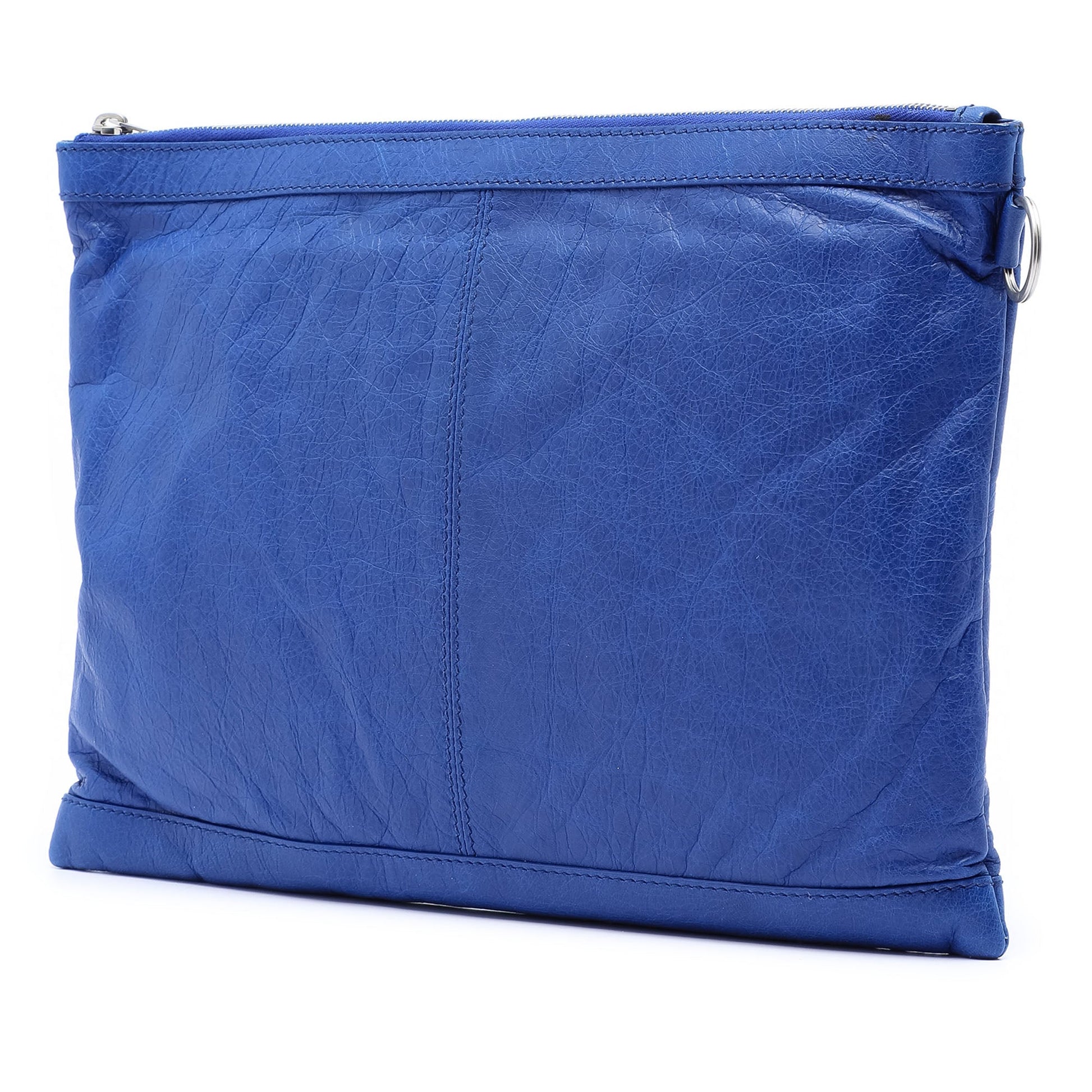 Balenciaga Lambskin Motocross Classic Clip L Clutch
