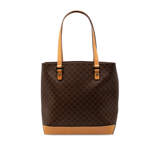 Celine Macadam Coated Canvas Tote