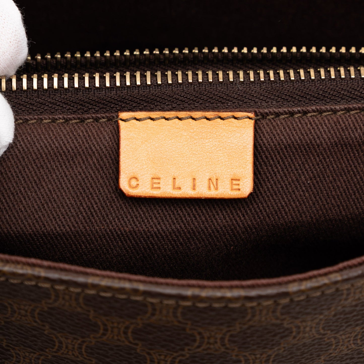 Celine Macadam Coated Canvas Tote