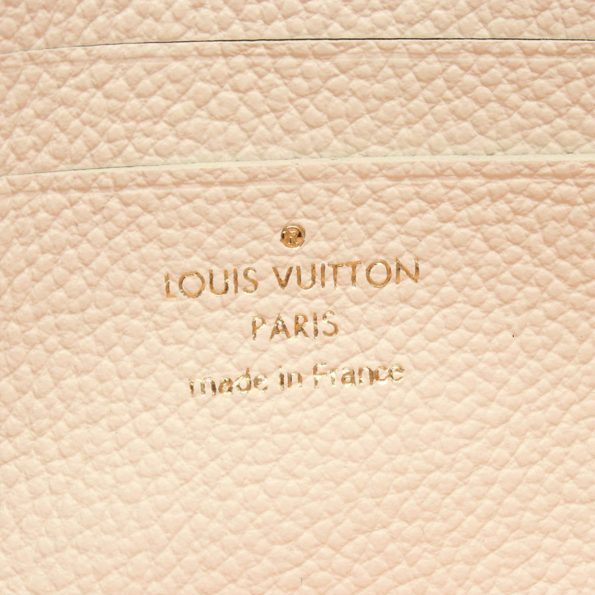 Louis Vuitton Monogram Empreinte Giant Ivy Wallet on Chain — White