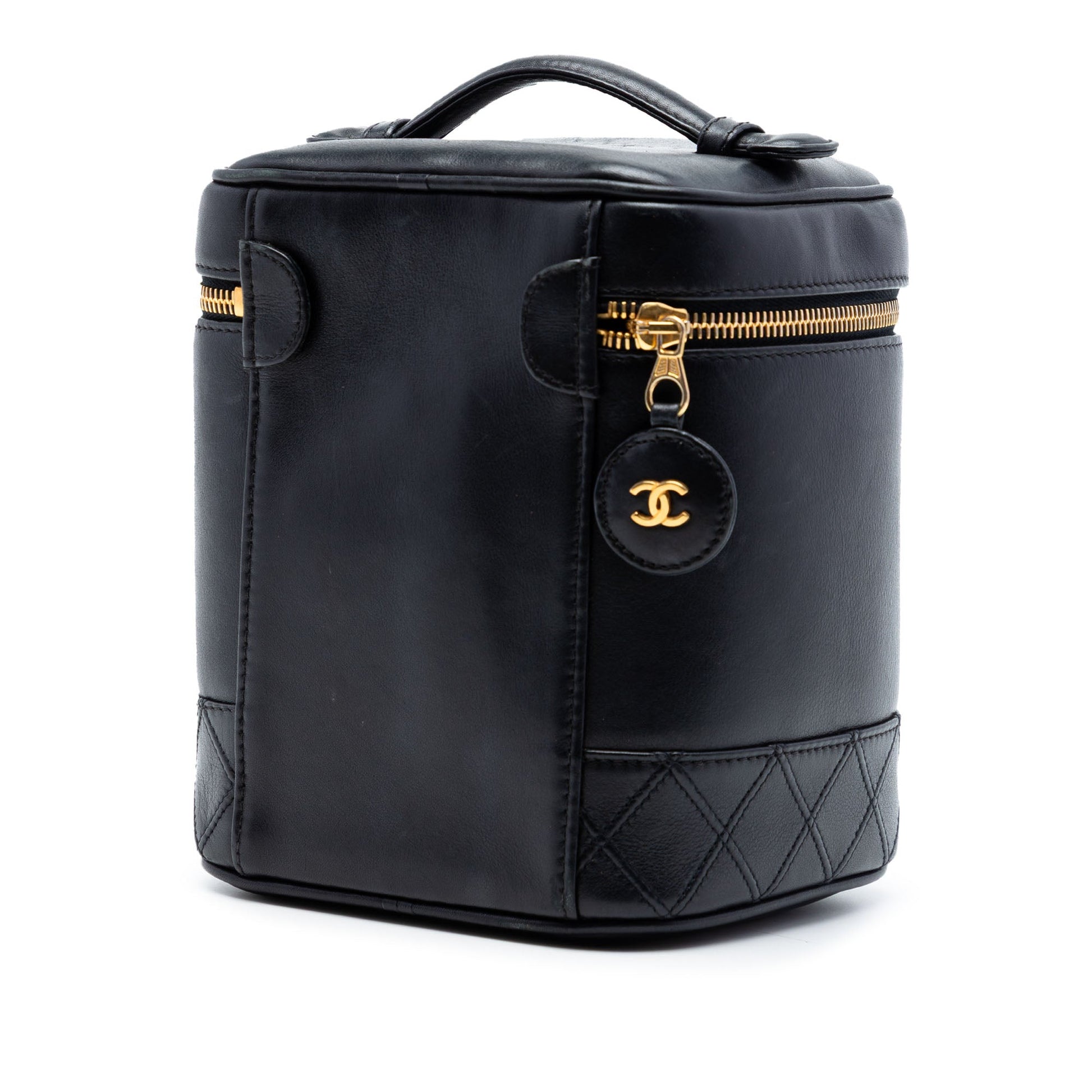 Chanel CC Lambskin Vanity Case