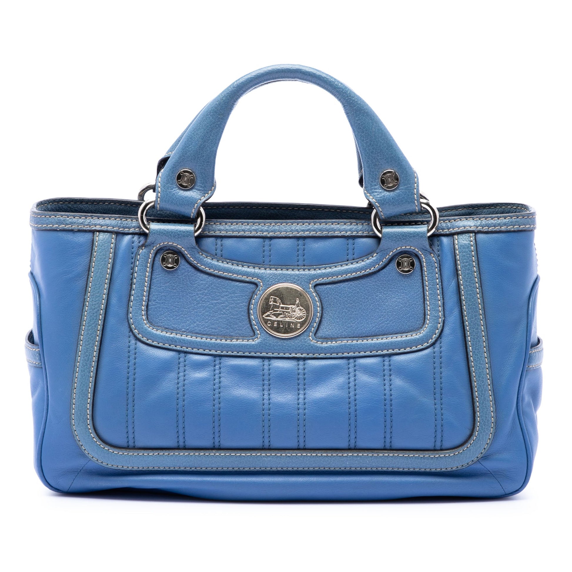 Celine Leather Boogie Horse Carriage Handbag