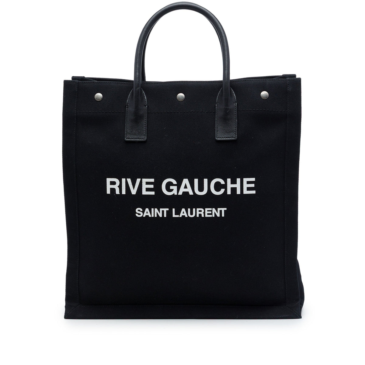 Saint Laurent Canvas Rive Gauche North South Tote