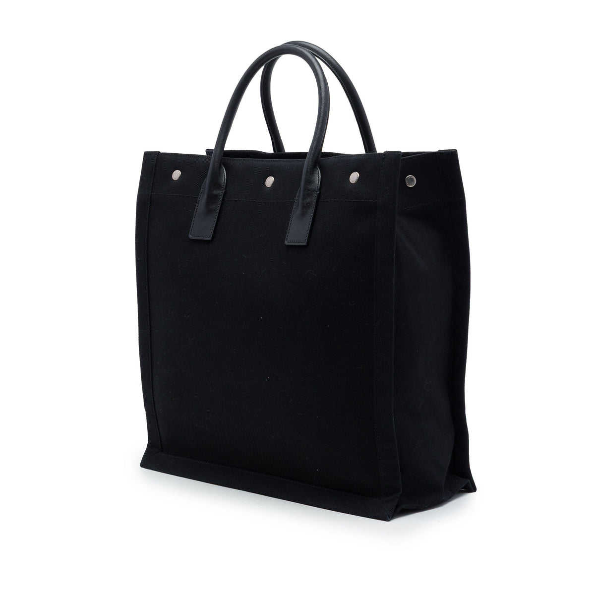 Saint Laurent Canvas Rive Gauche North South Tote