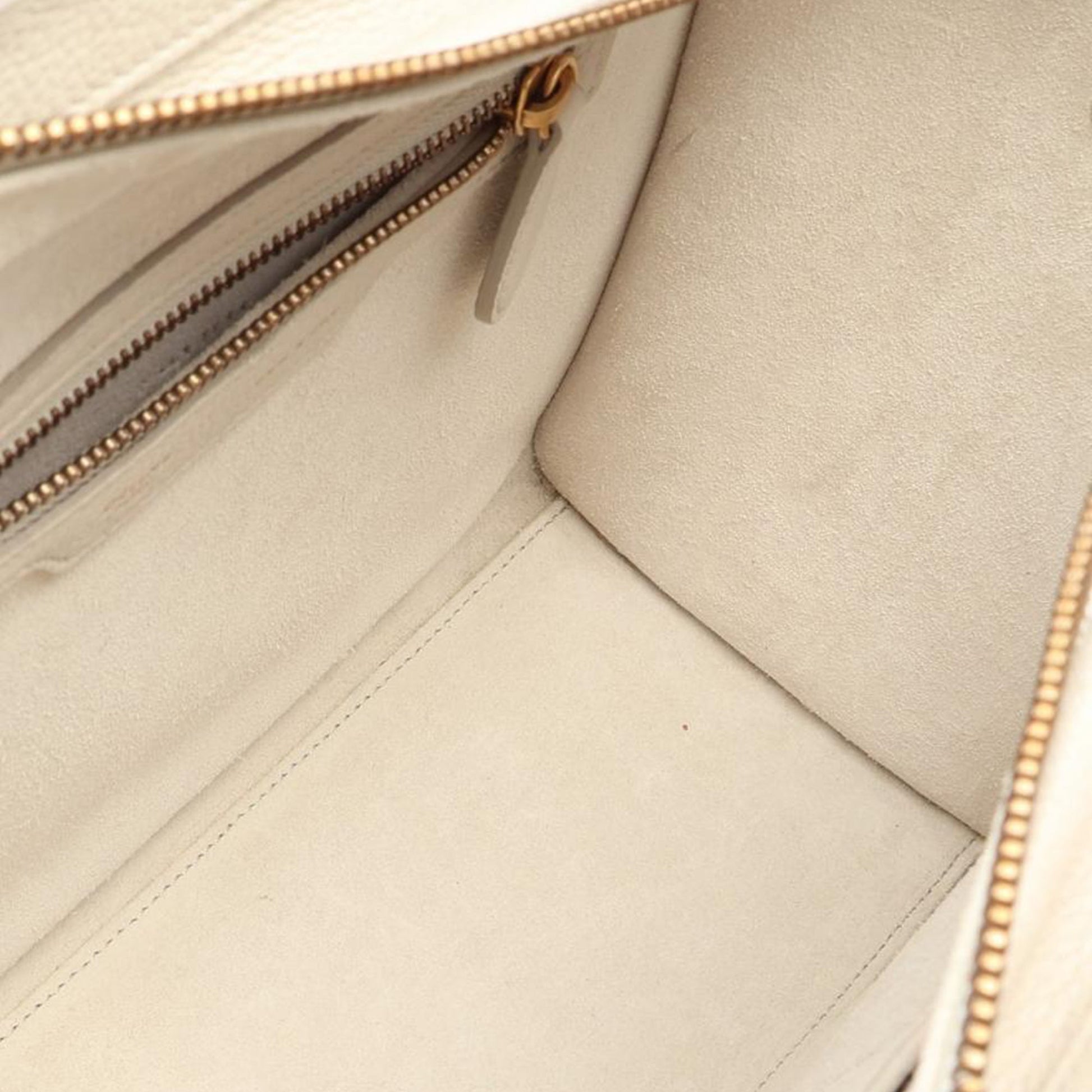 Celine Micro Leather Luggage Tote