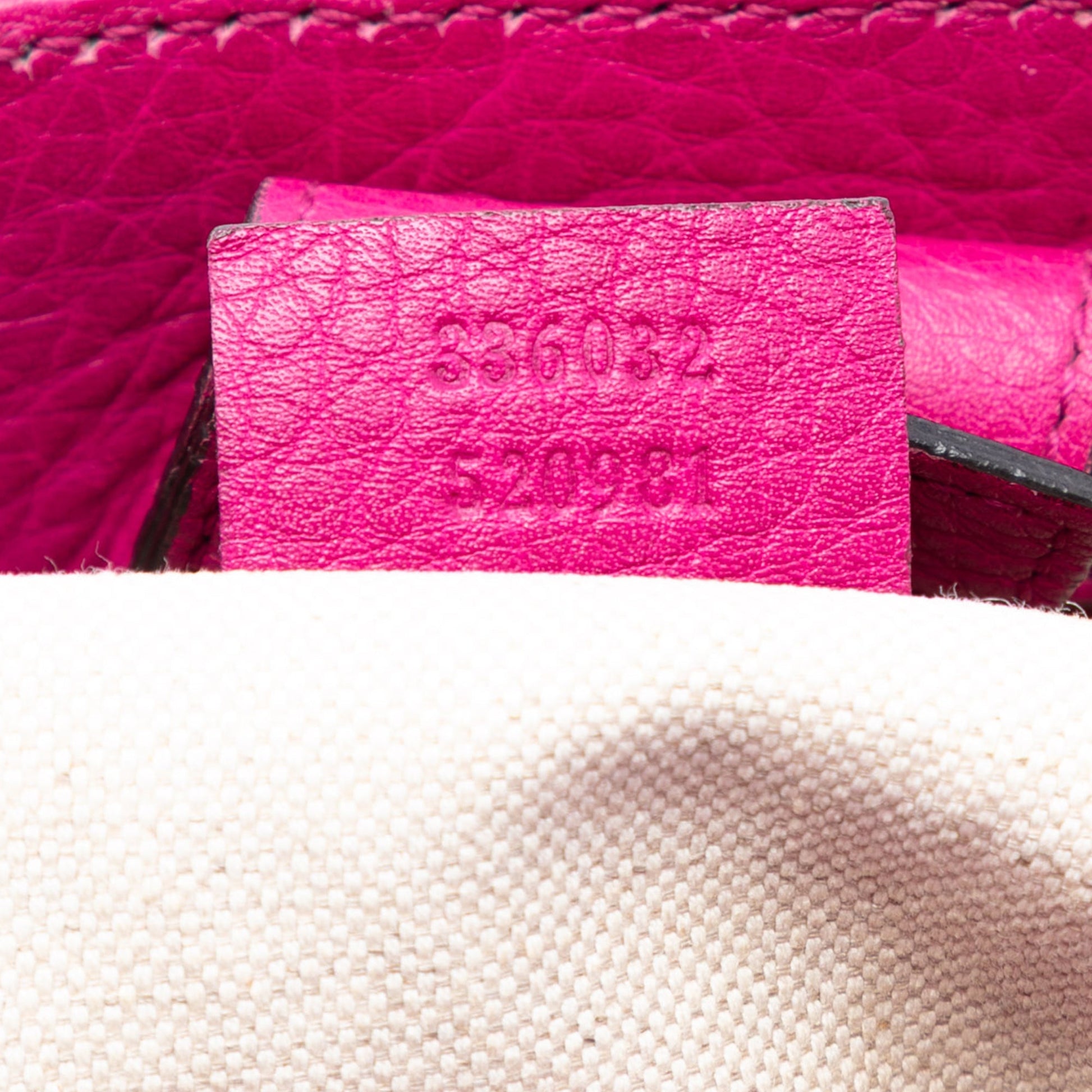 Gucci Small Calfskin Bamboo Shopper Satchel