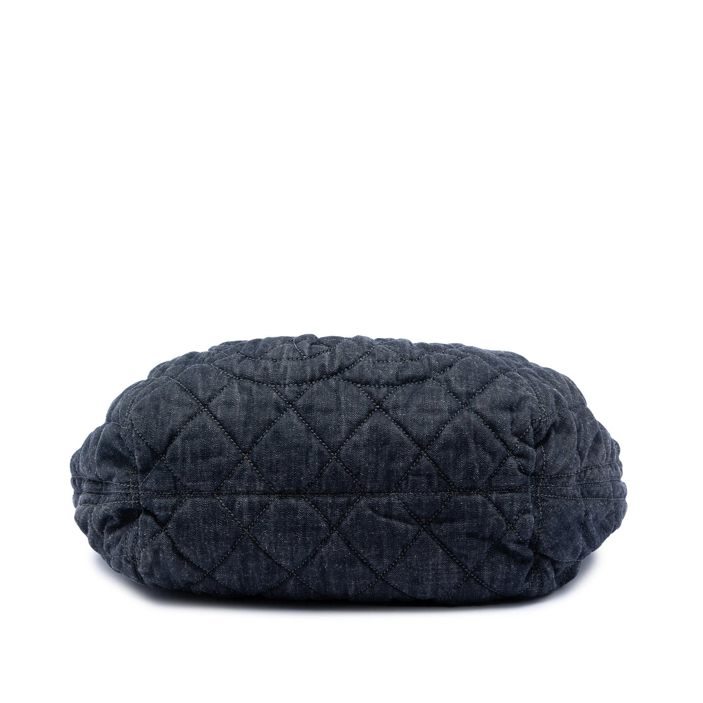 Chanel Quilted Denim Stretch Spirit Cabas Tote