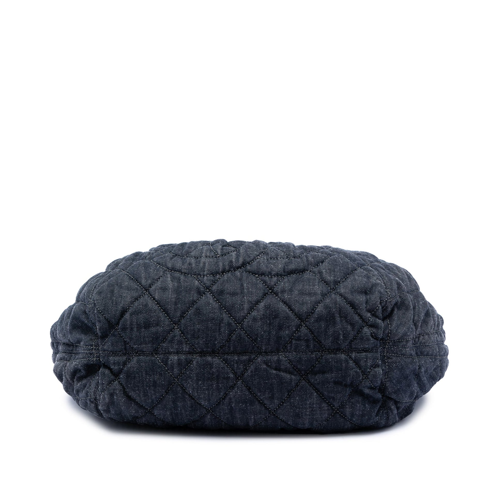 Chanel Quilted Denim Stretch Spirit Cabas Tote