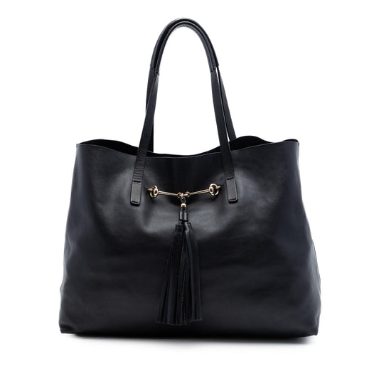 Gucci Medium Calfskin Park Avenue Horsebit Tote