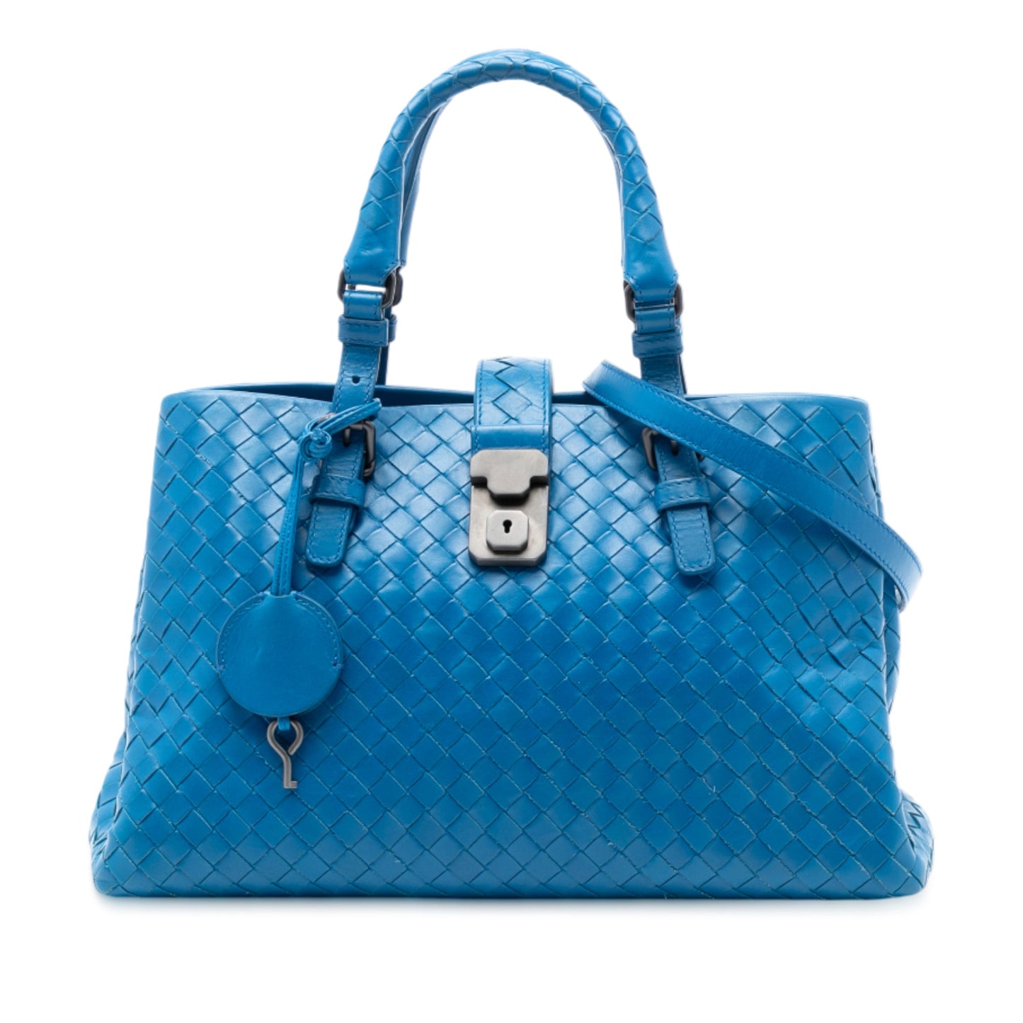 Bottega Veneta Small Nappa Intrecciato Roma Satchel
