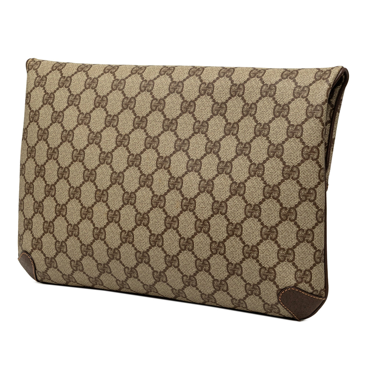 Gucci GG Supreme Flap Clutch