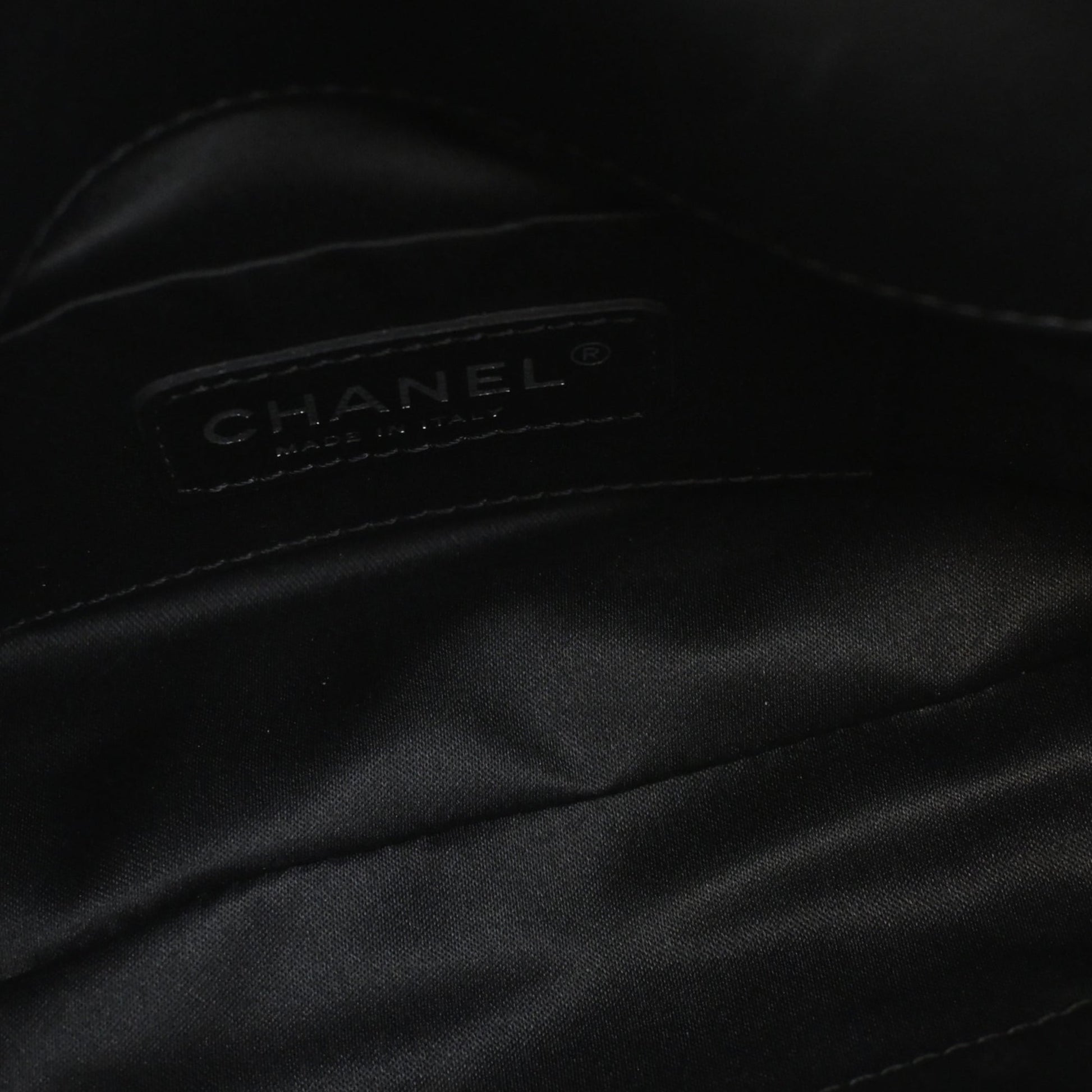 Chanel Patent Trimmed Sequined Satin Reissue 2.55 Single Flap 225